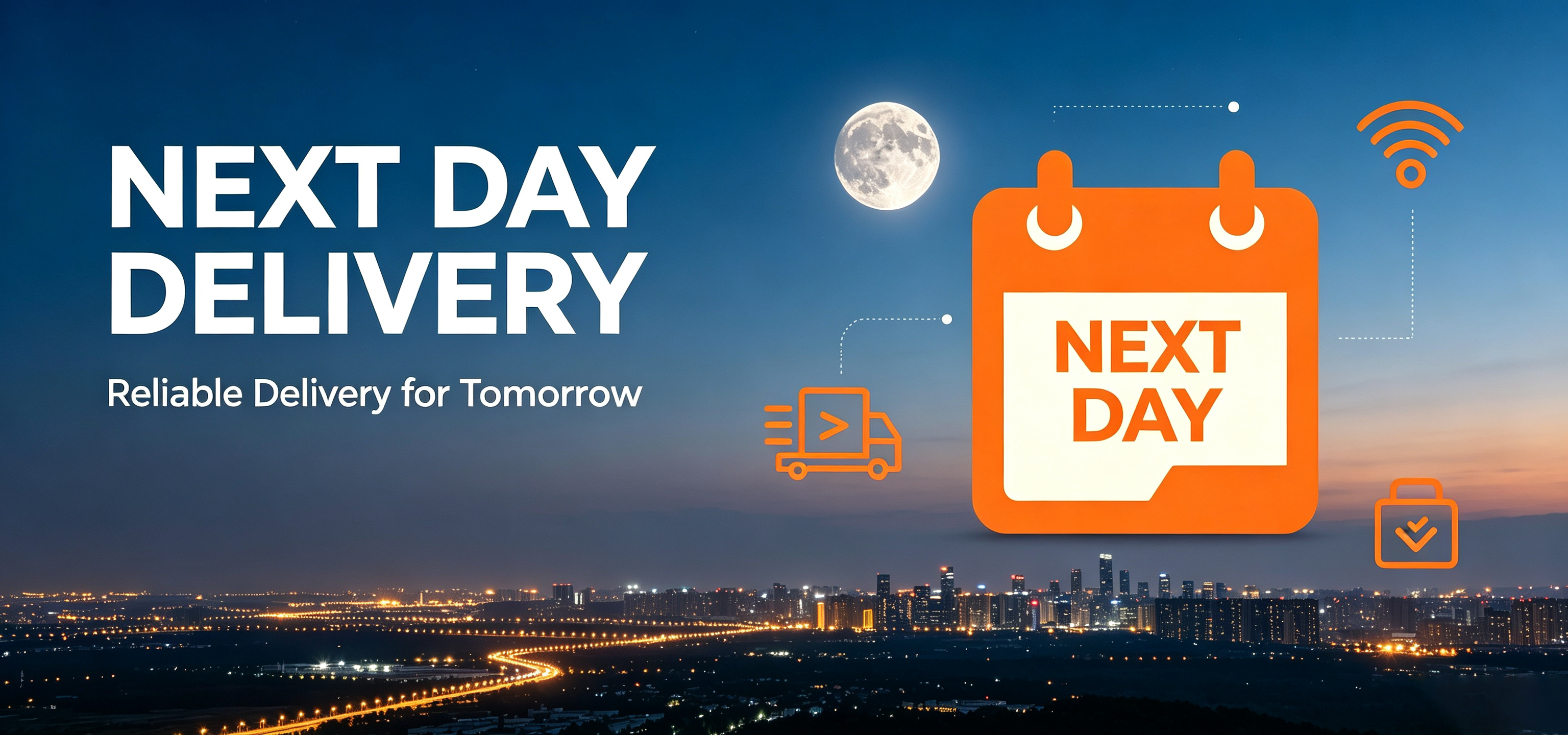 Next-day delivery